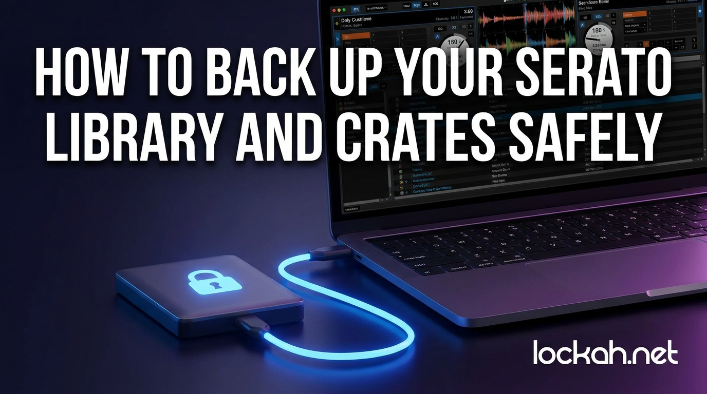 How to Back Up Your Serato Library and Crates Safely