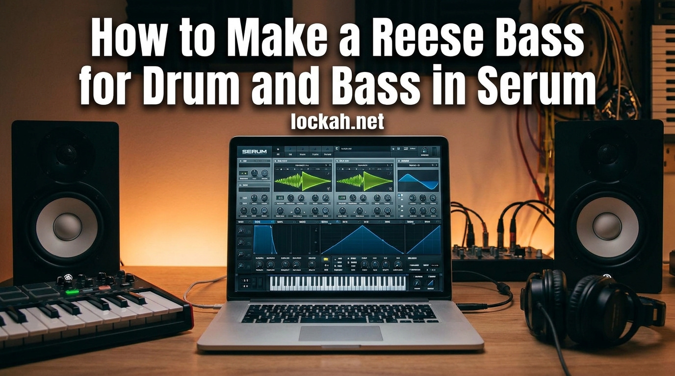 How to Make a Reese Bass for Drum and Bass in Serum