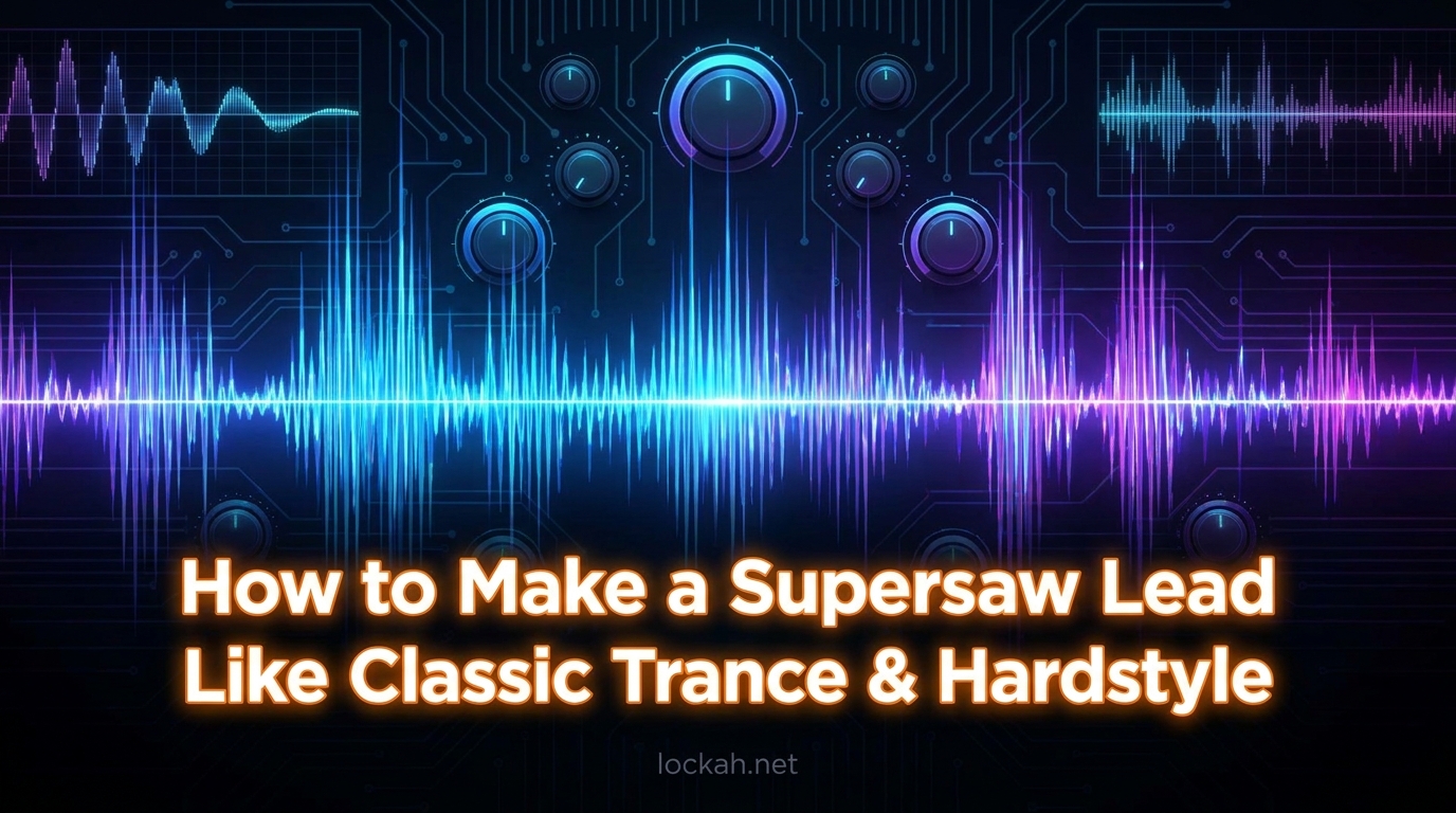 How to Make a Supersaw Lead Like Classic Trance & Hardstyle