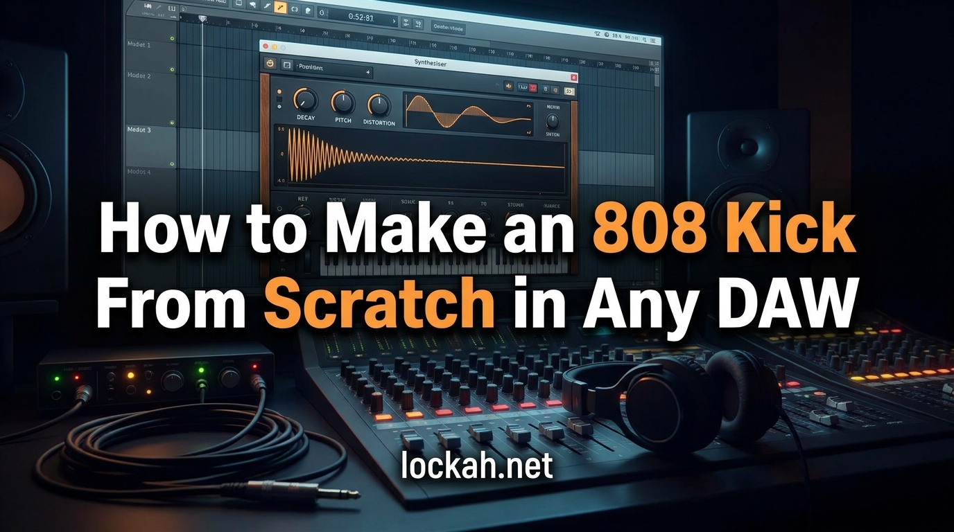 How to Make an 808 Kick From Scratch in Any DAW