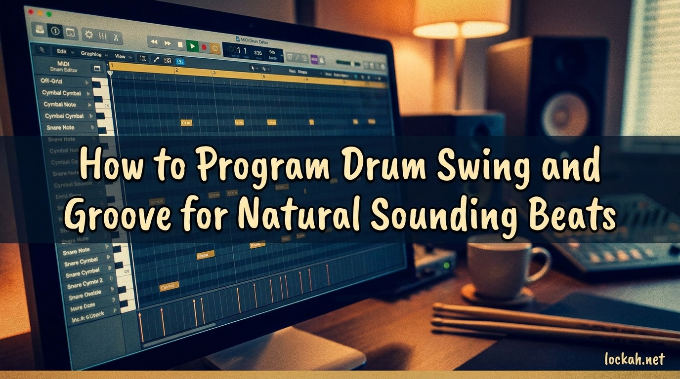 How to Program Drum Swing and Groove for Natural Sounding Beats