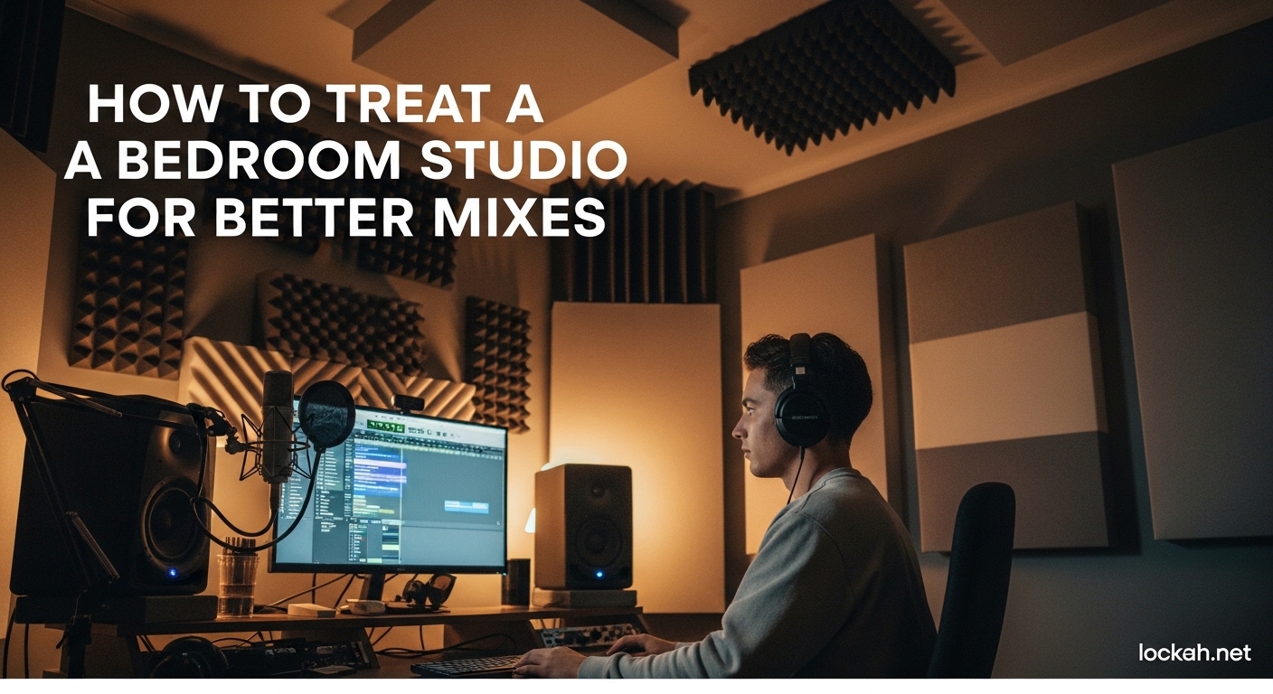 How to Treat a Bedroom Studio for Better Mixes
