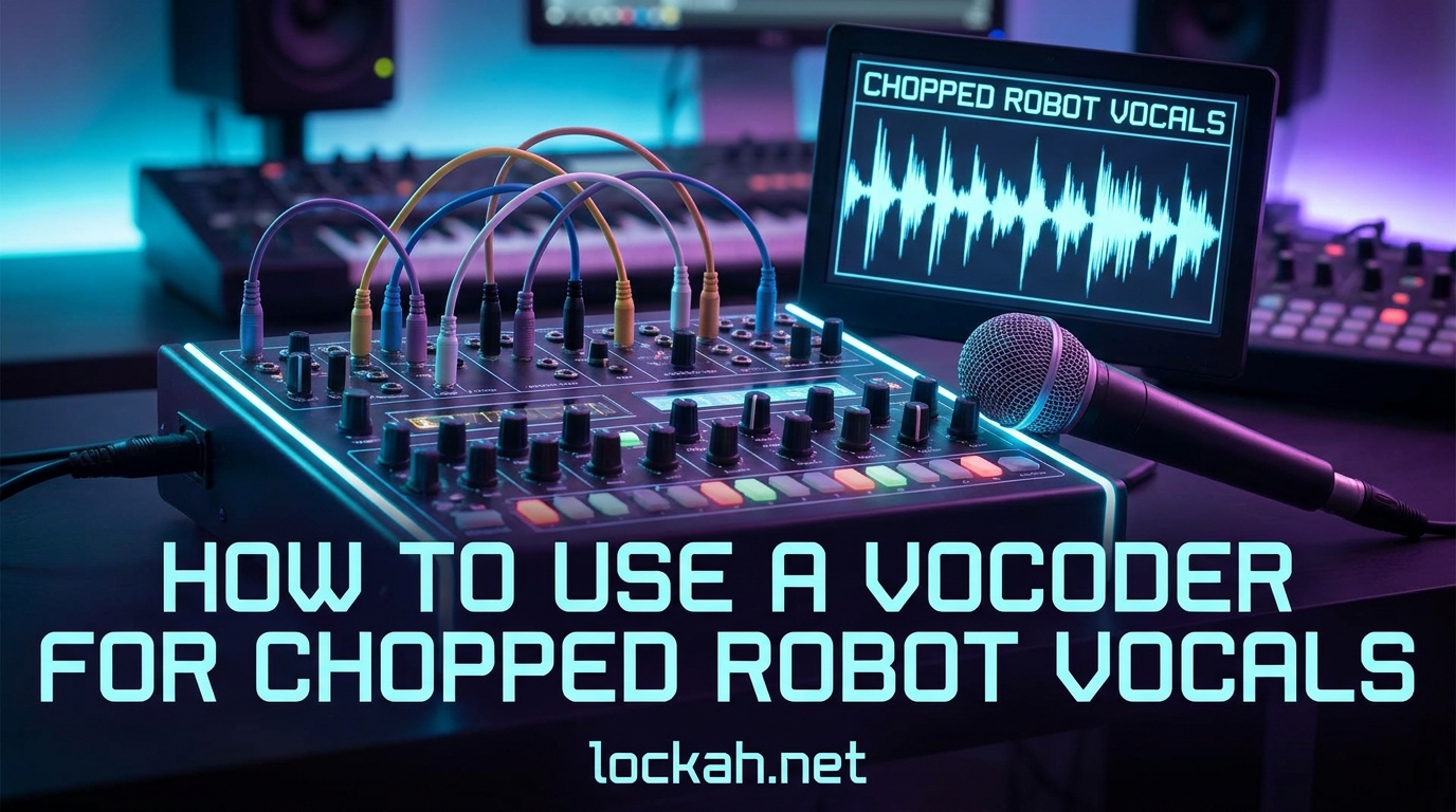 How to Use a Vocoder for Chopped Robot Vocals