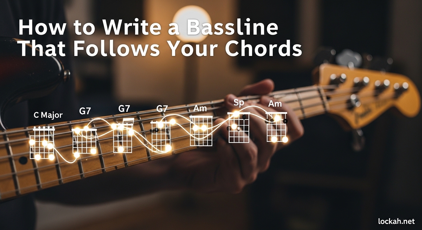 How to Write a Bassline That Follows Your Chords