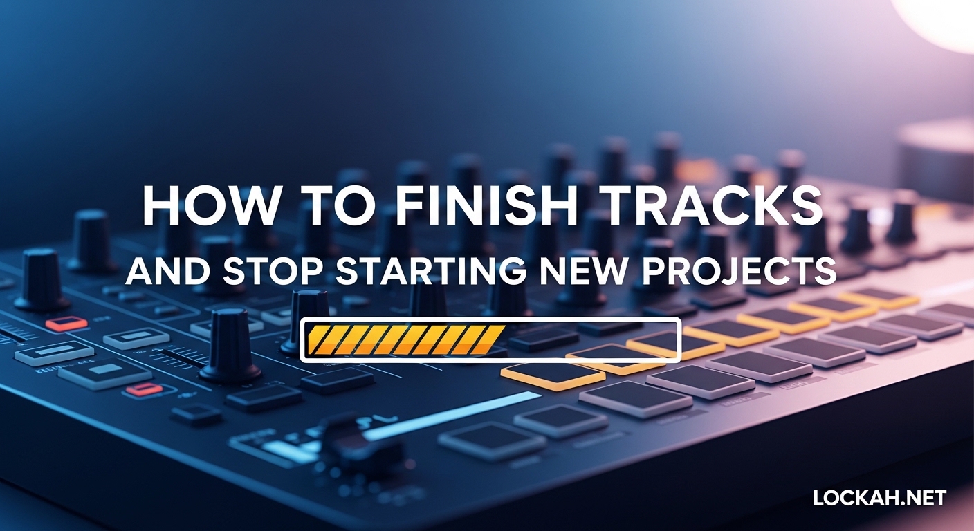 How to Finish Tracks and Stop Starting New Projects