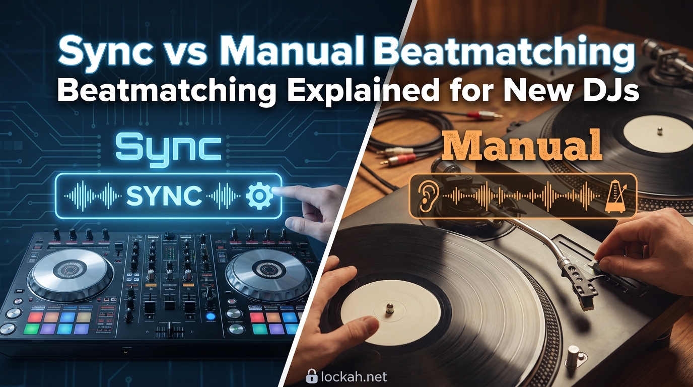 Sync vs Manual Beatmatching Explained for New DJs