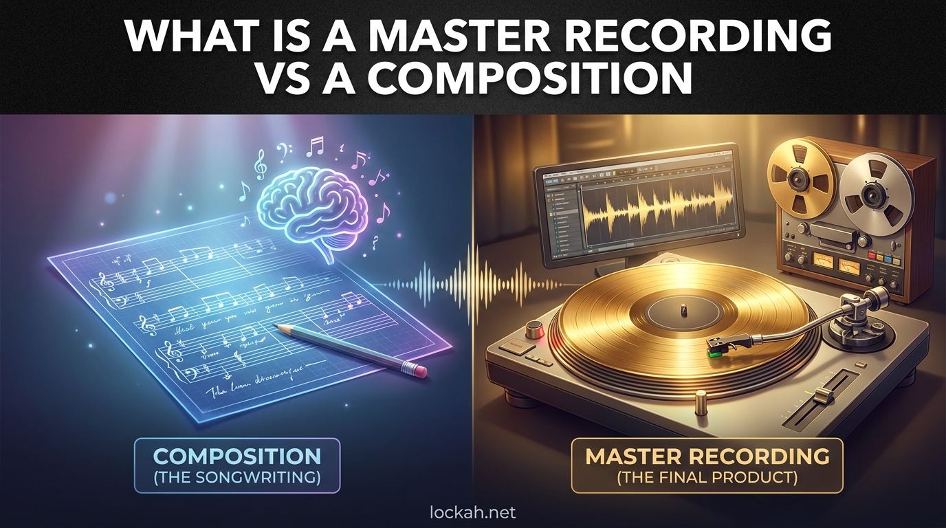 What Is a Master Recording vs a Composition