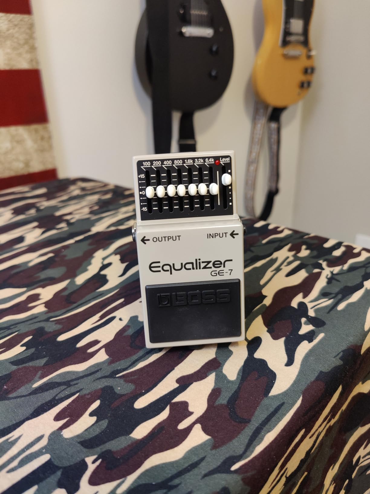 BOSS GEB-7 Seven-Band Graphic Bass Equalizer Guitar Pedal customer photo 2