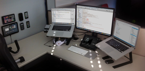 On-Stage LPT5000 Laptop Computer Stand, Black customer photo 1