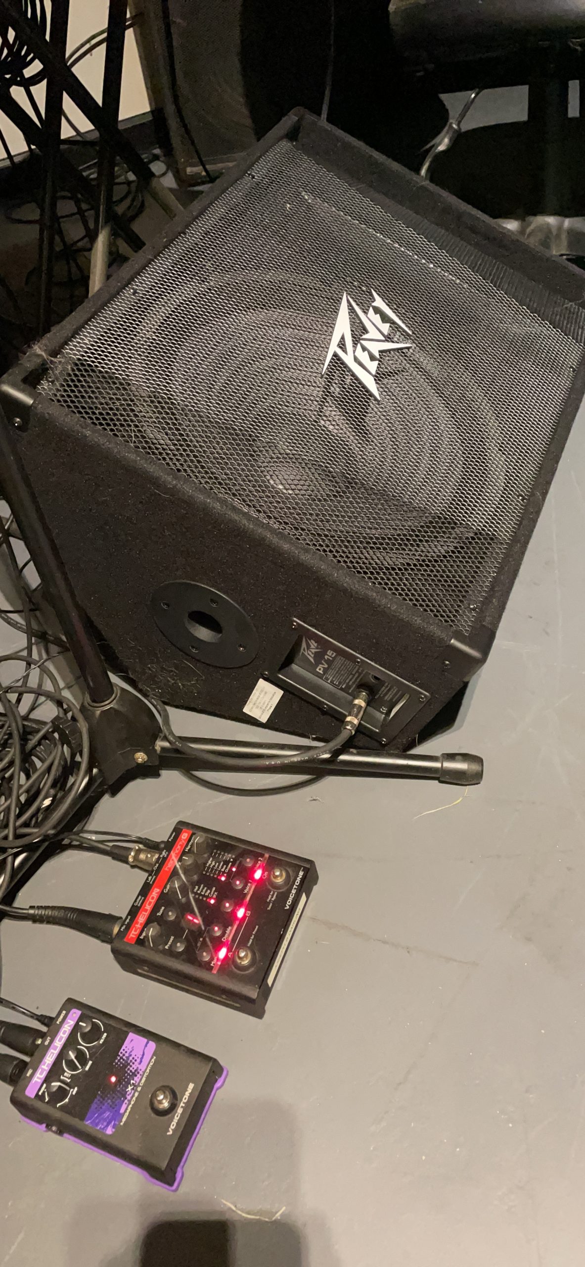 Peavey PV 12M 2-Way Floor Monitor, Sunburst, 12 Inch | Passive Live Sound Foldback for Bands and DJs customer photo 1