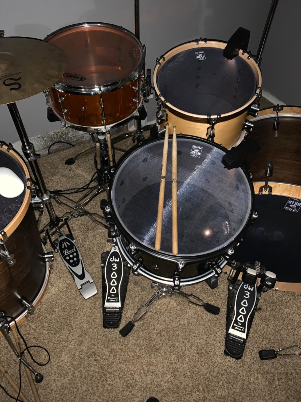 Pearl MFH1222PK Mesh Head Pack For Silent Practice customer photo 1