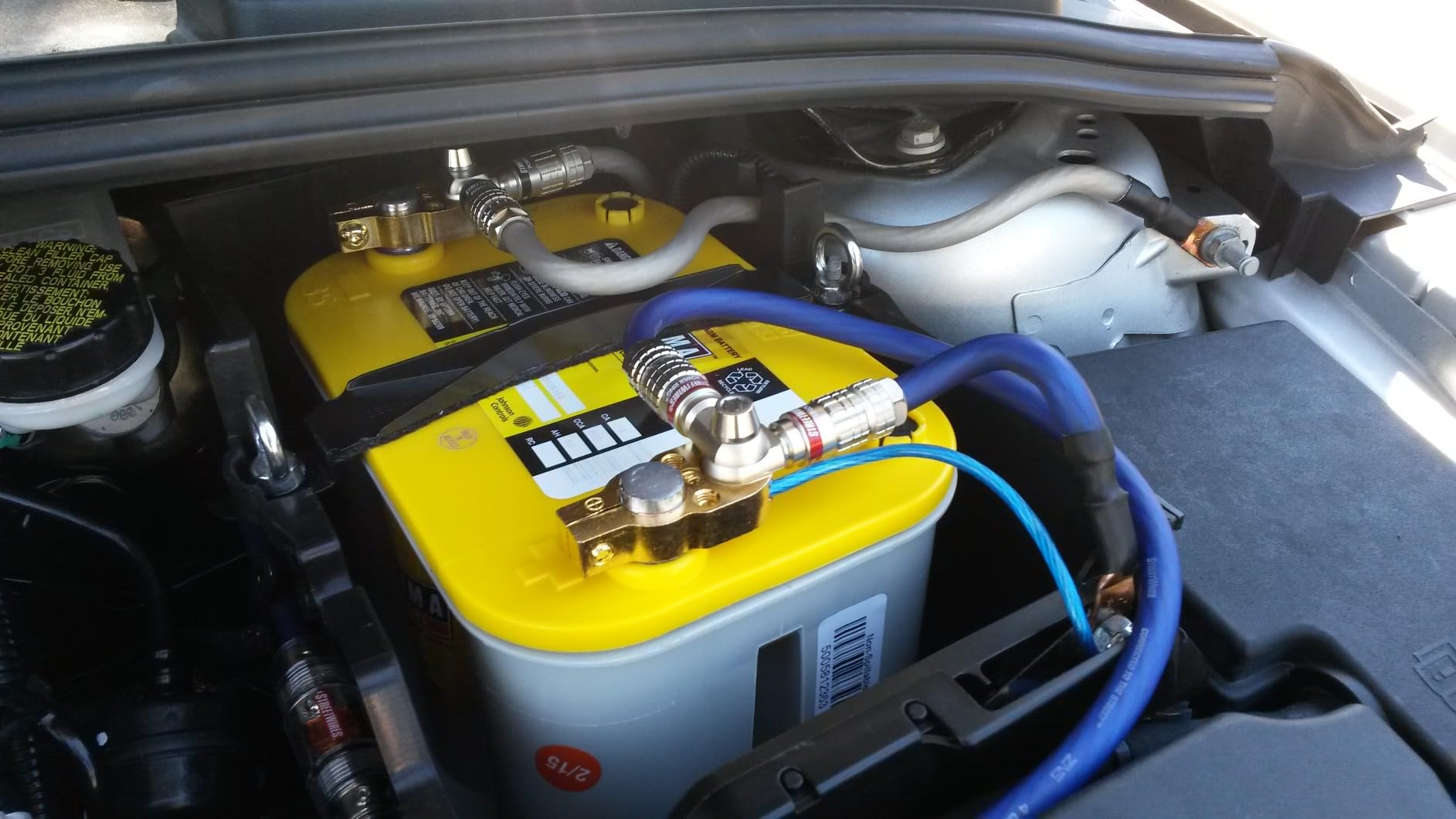 NVX XCAP1F True 1.0 Farad 20V Digital Capacitor with Digital Read-Out Built-in Distribution Block customer photo 2