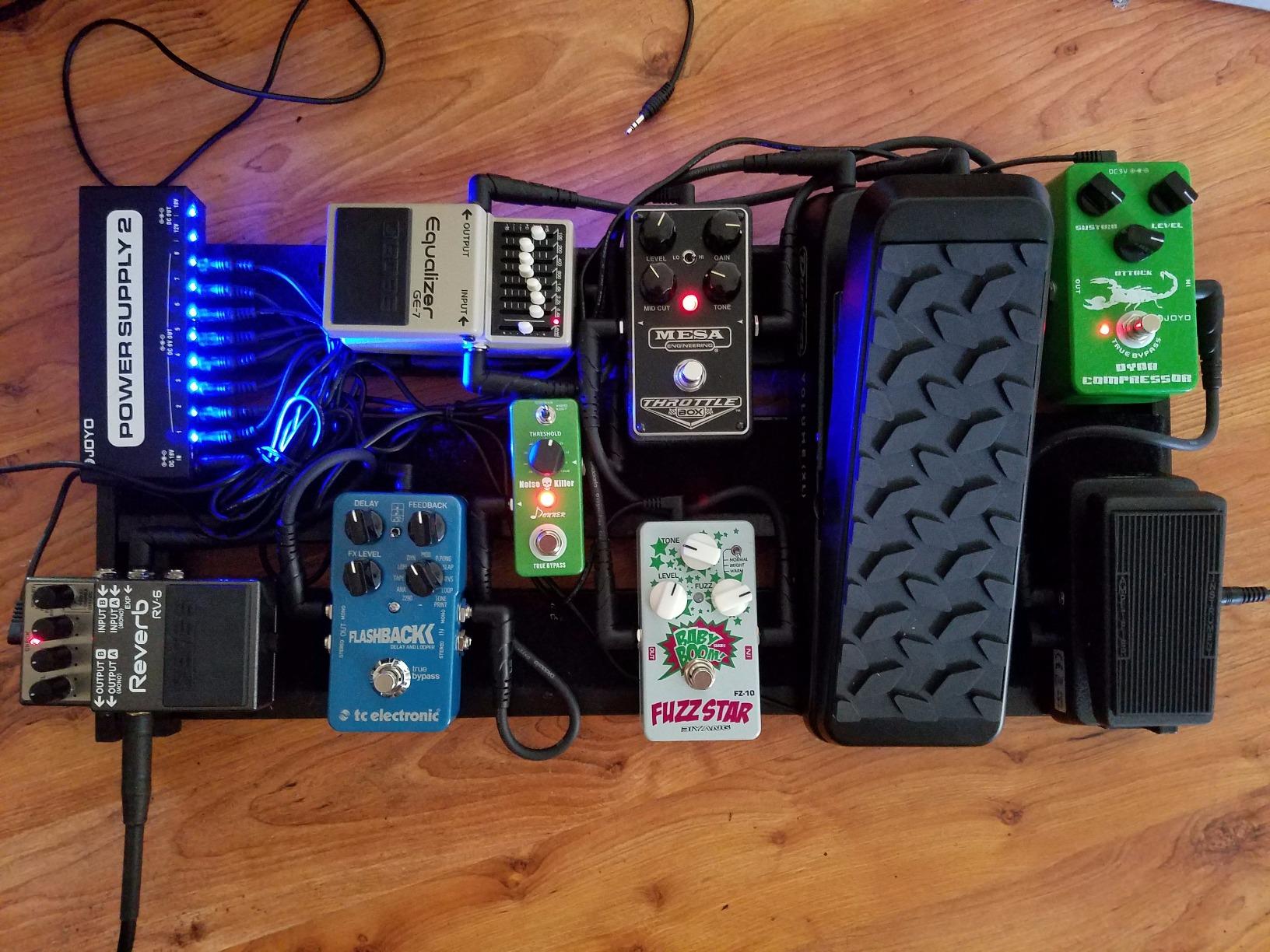 JOYO Guitar Pedal Power Supply 10 Isolated Output DC 9V 12V 18V Options for Effect Pedalboard Chains (JP-02) customer photo 2