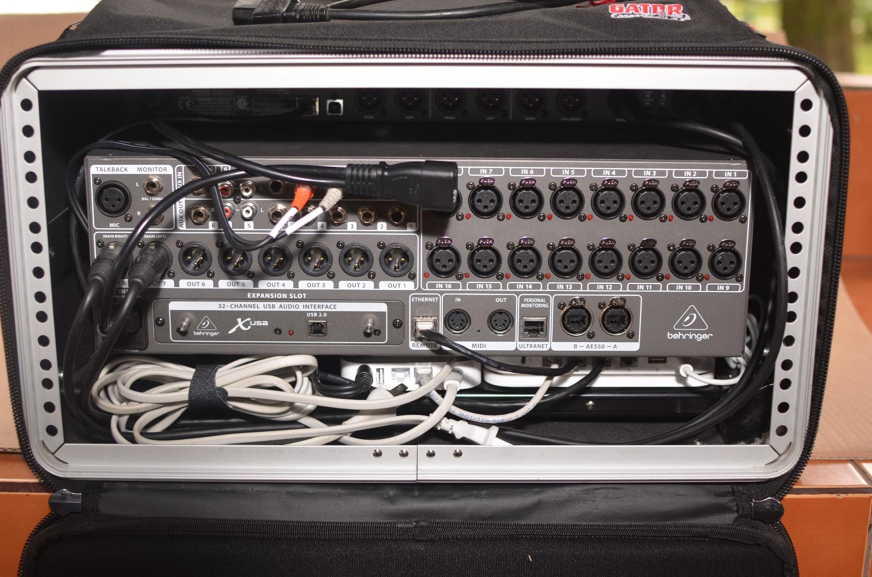 Behringer X32 RACK 40-Input, 25-Bus Digital Rack Mixer with 16 Programmable Midas Preamps, USB Audio Interface and iPad/iPhone Remote Control customer photo 2