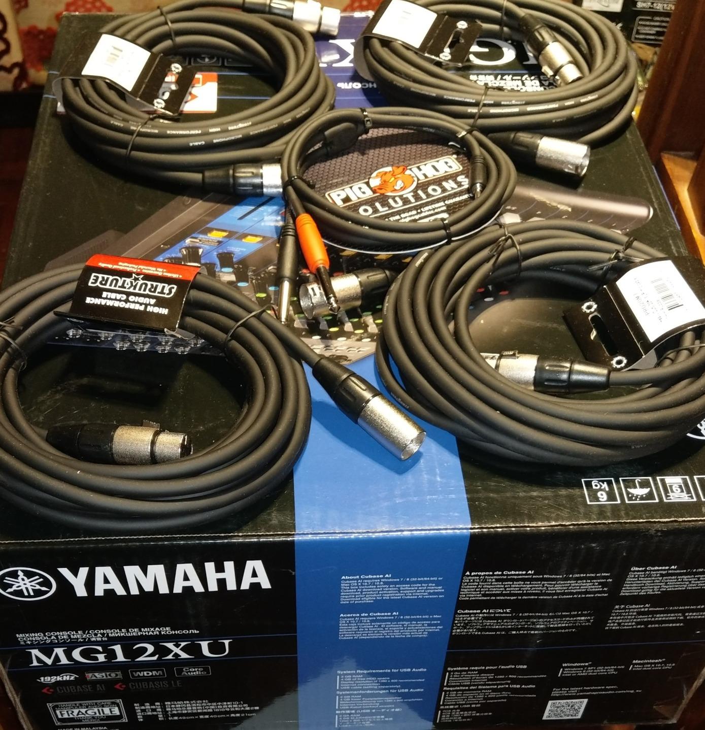Yamaha MG12XU 12-Input 4-Bus Analog Mixer with Effects and USB Audio Interface customer photo 2