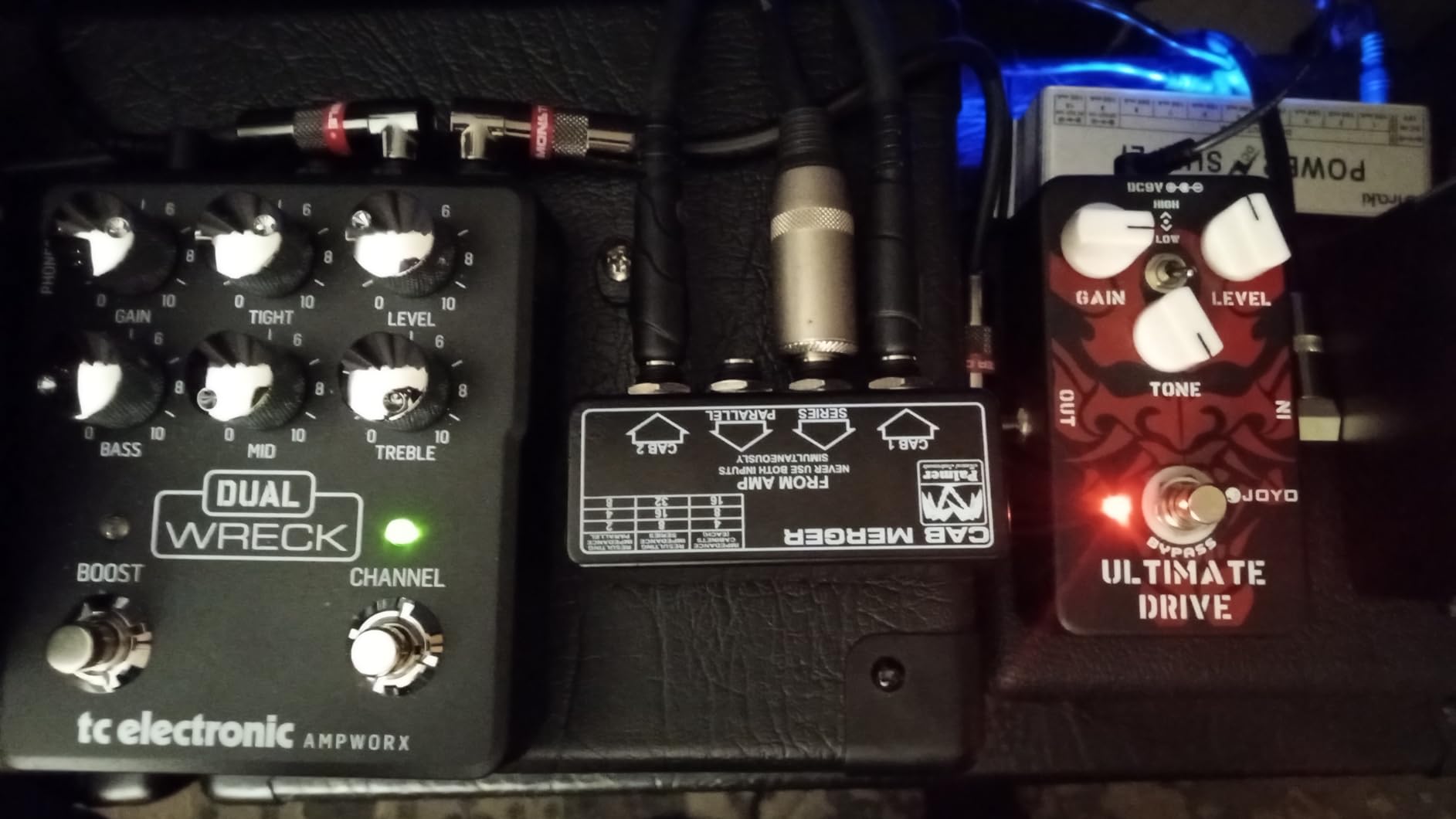 Palmer CAB M - Passive Guitar Speaker Simulator with Analog Cabinet Emulation, XLR and 6.3 mm Connections, Compact Metal Housing, black customer photo 1