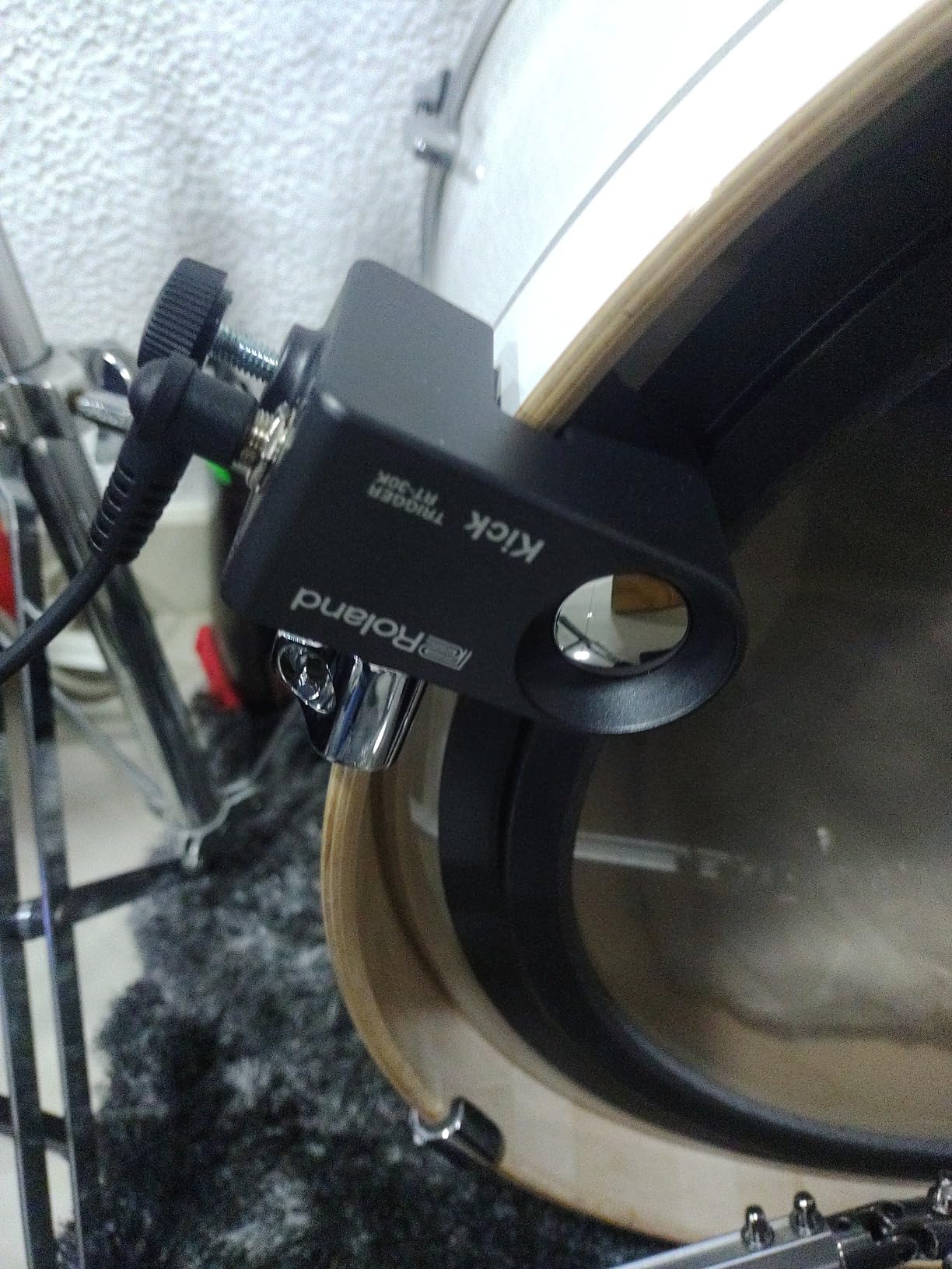 Roland RT-30K Bass Drum Trigger for Hybrid Drumming customer photo 2