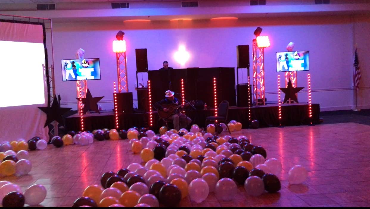 Freedom Stick Pack (4) Battery-Powered LED Effect/Stage Lights w/Carrying Bag & IRC-6 Remote | LED Lighting customer photo 2