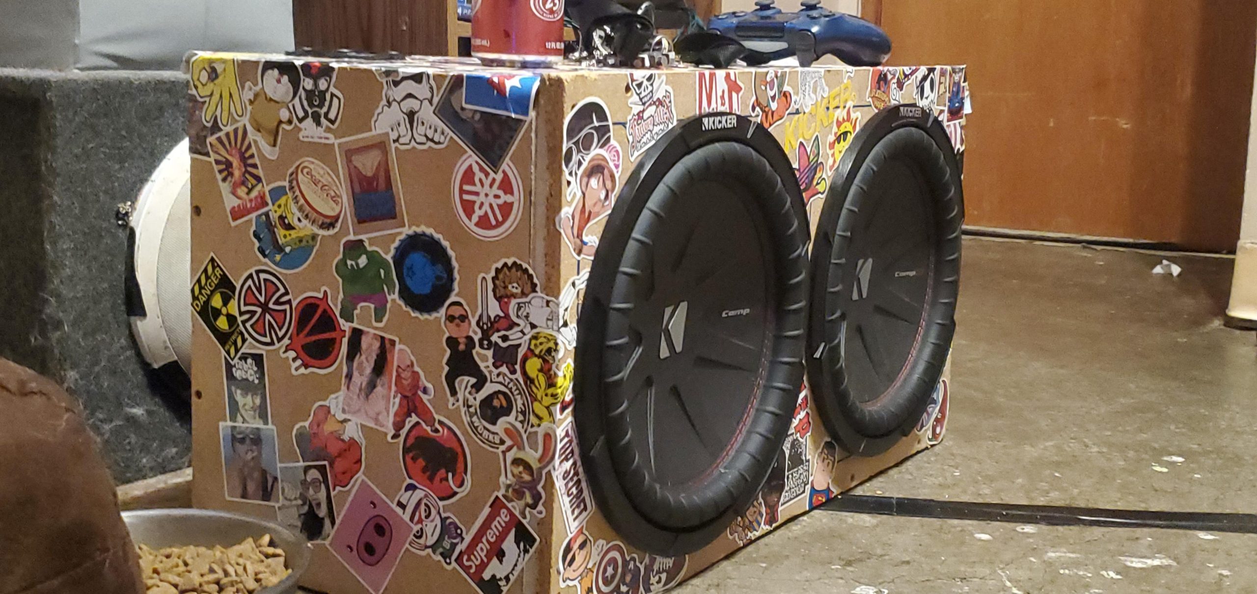 Kicker 43CWR124 CompR 12 Inch Subwoofer Dual 4 Ohm DVC 500W, Flexible Voice Coil Wiring, Strong Bass Output customer photo 2