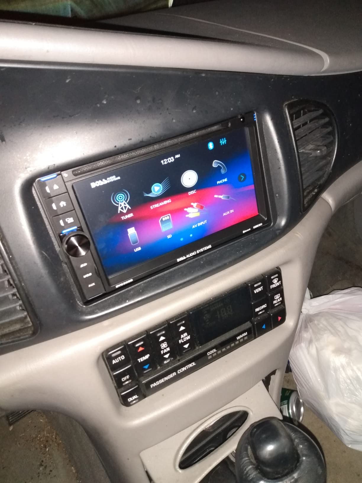 BOSS Audio Systems BV9358B Car Stereo - Wireless CarPlay Android Auto, Double Din, 7 Inch Touchscreen, Bluetooth, NO CD DVD Player, AM/FM Radio Receiver, A/V Input, USB customer photo 2