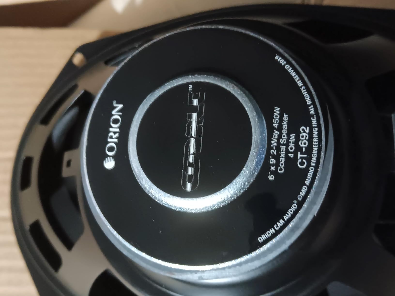 ORION Cobalt CB693 6x9 3-Way Coaxial Car Speakers, 320W Pair, Enhanced Bass customer photo 1