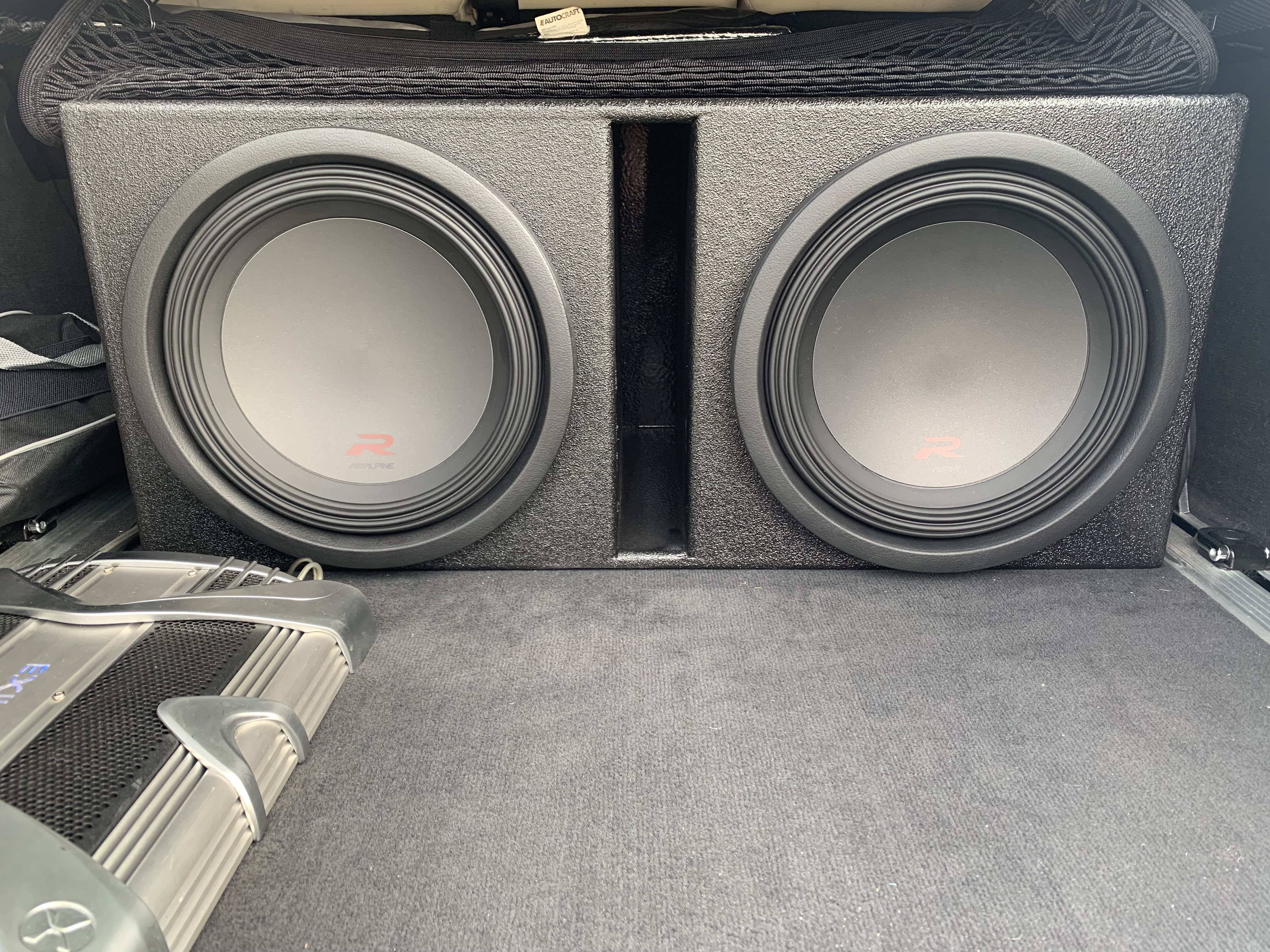 Alpine ALP19-R-W12D4 Car Audio Type R Series Sub Dual 4 Ohm 1500W Peak 12
