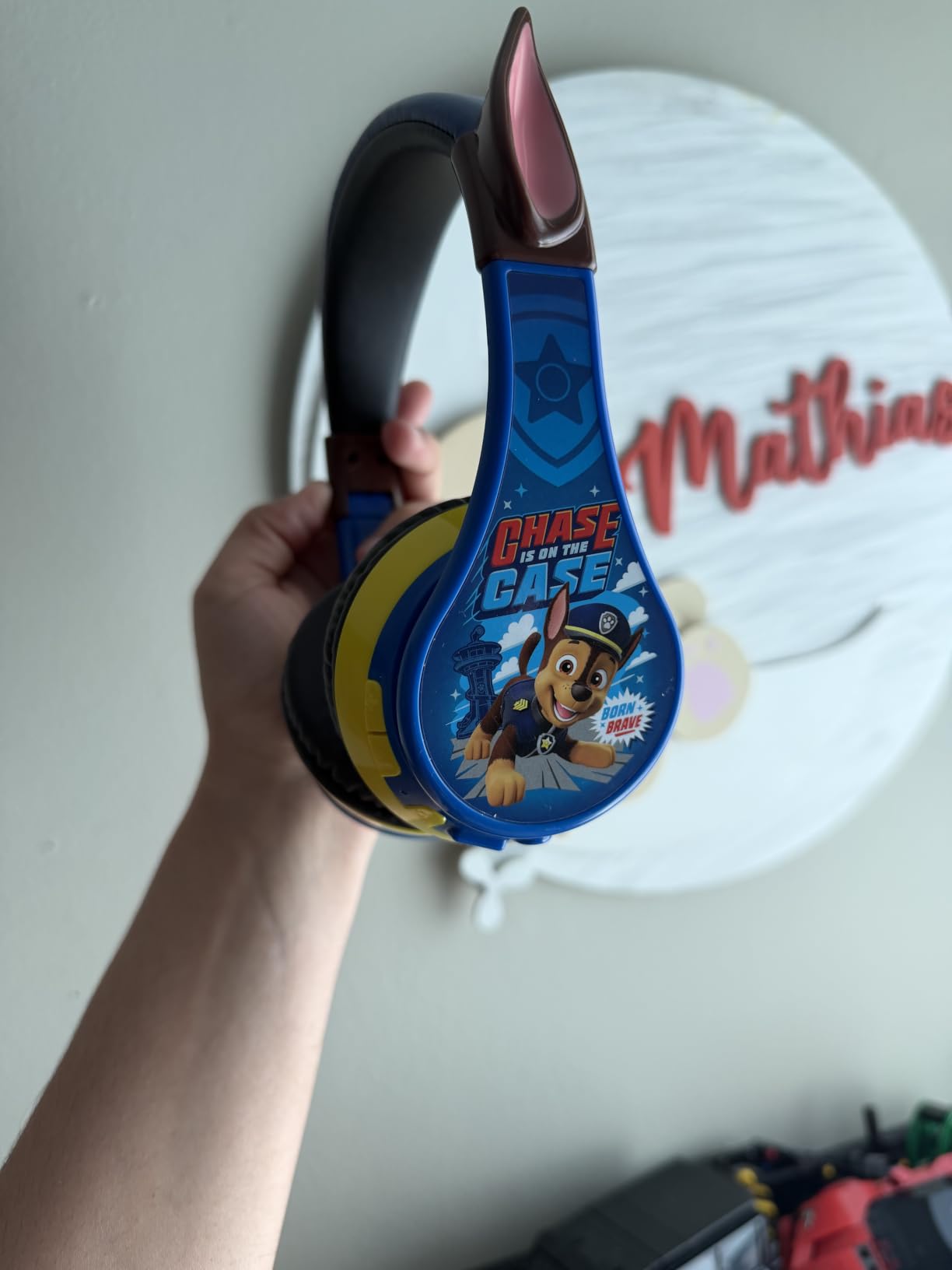 eKids Spiderman Wireless Bluetooth Portable Headphones with Microphone, Volume Reduced to Protect Hearing Rechargeable Battery, Adjustable Kids Headband for School Home or Travel Volume Reduced and Built-in Microphone customer photo 2