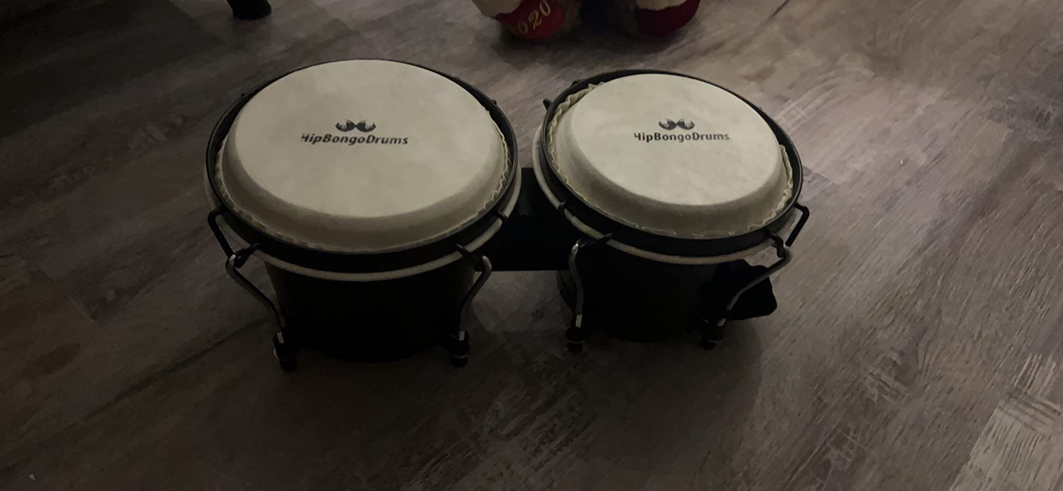 Bongo Drum Set 6 and 7 Inch for Adults Beginners Professionals | Tunable Percussion Instruments, Natural Animal Hides Hickory Shells Wood Metal with Tuning Wrench customer photo 2