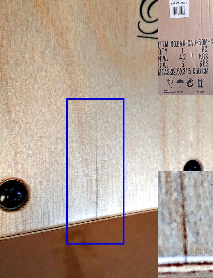 Barcelona Birchwood Cajon - Natural customer photo 1