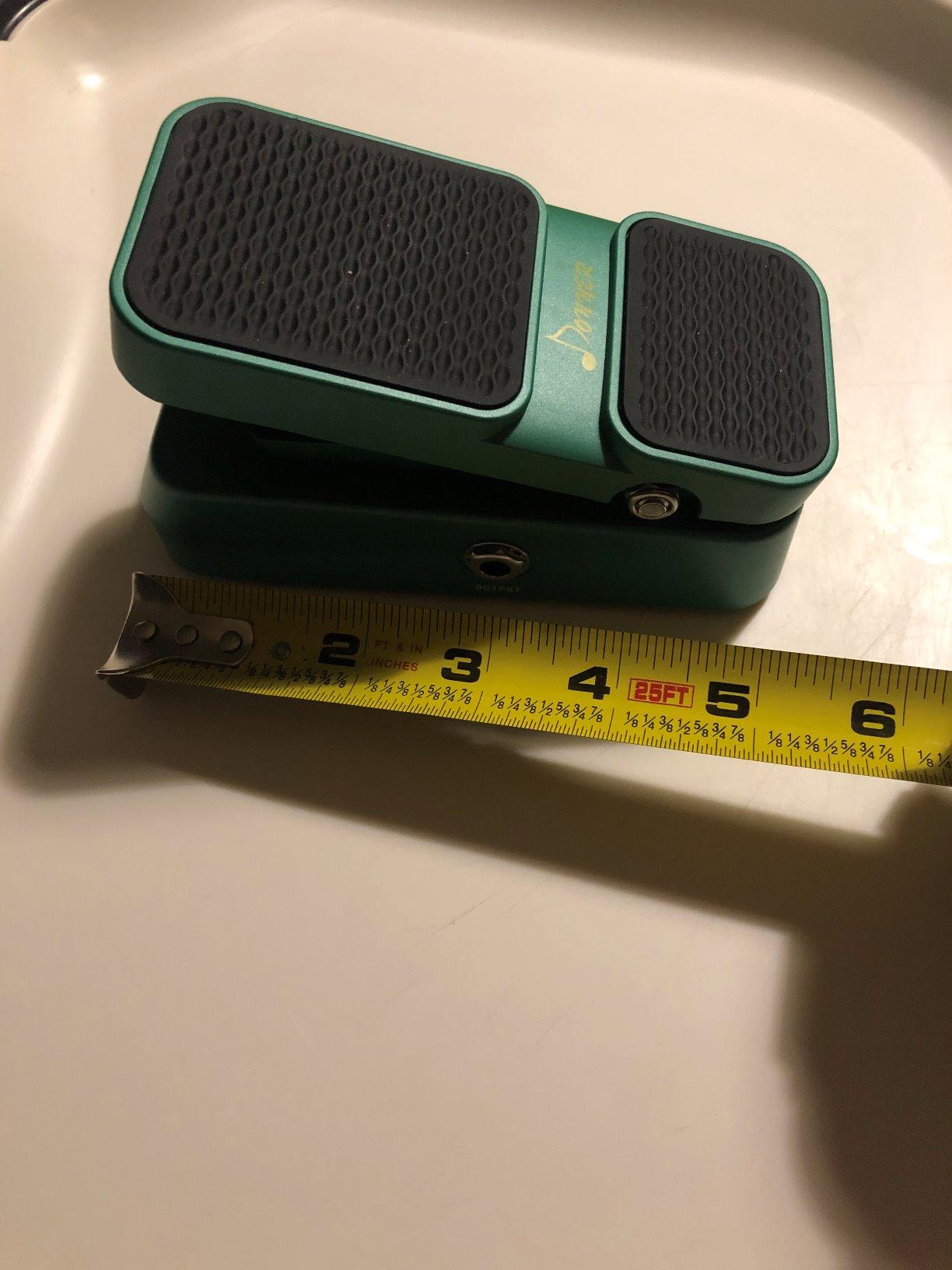 Donner Volume Pedal, Viper 2 in 1 Passive Volume Expression Pedal customer photo 1