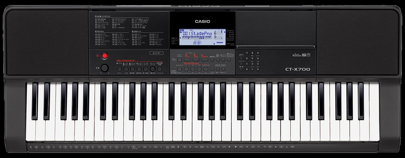 Casio CT-X700 61-Key Portable Keyboard | 600 Tones | AiX Sound Engine | 195 rhythms and AiX sound engine with portable styling for musicians, performers, lessons and everyday practice customer photo 1