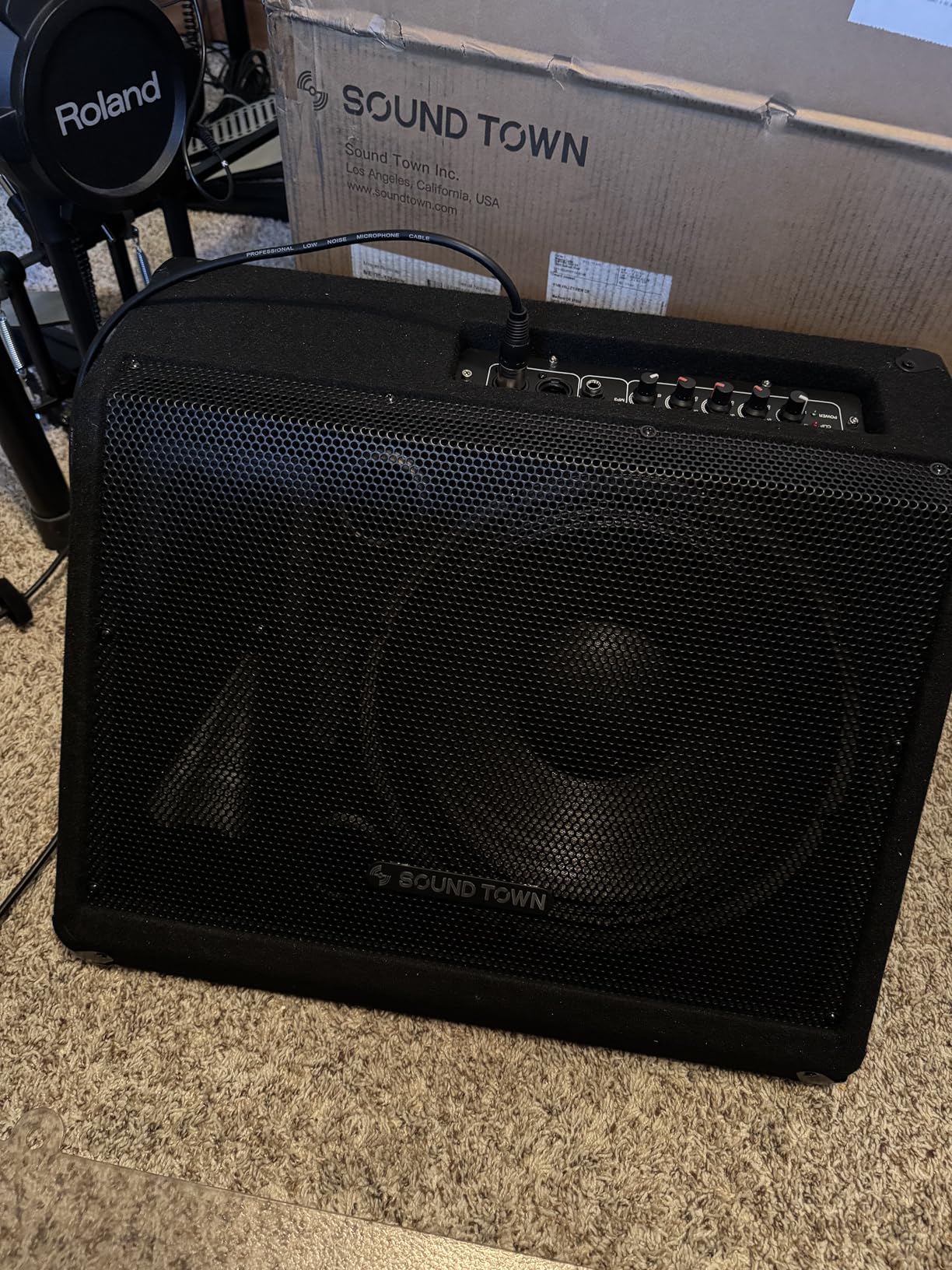 Sound Town Powered DJ PA Stage Monitor Speaker 10 inch 300W with Compression Driver for Live Sound, Bar, Church (METIS-10MPW) customer photo 1