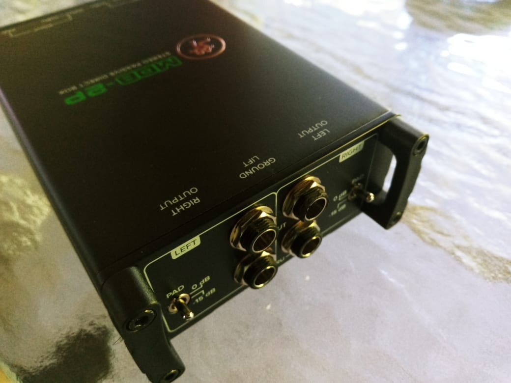 Mackie MDB Series, Passive Stereo Direct Box with dual 1/4