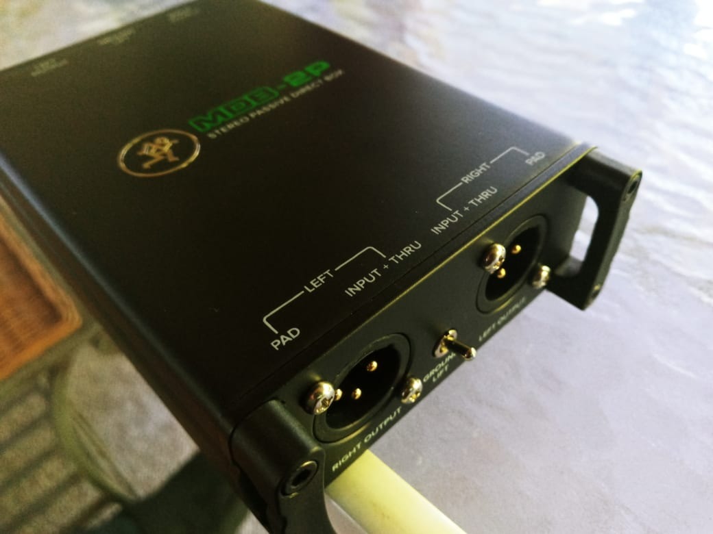 Mackie MDB Series, Passive Stereo Direct Box with dual 1/4