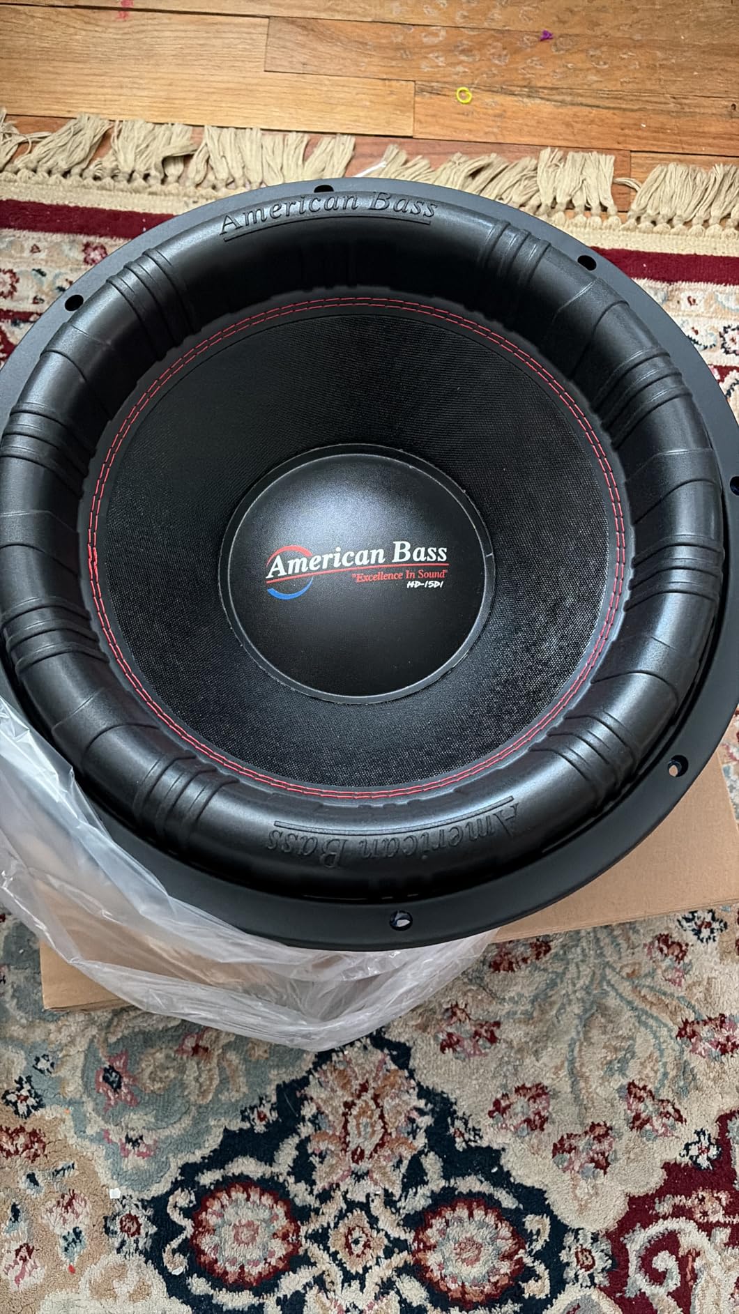 American Bass HD 15 Inch Car Subwoofer - 1 Ohm 4000 Max Watts - High Power Subwoofer with Deep Bass Performance customer photo 2