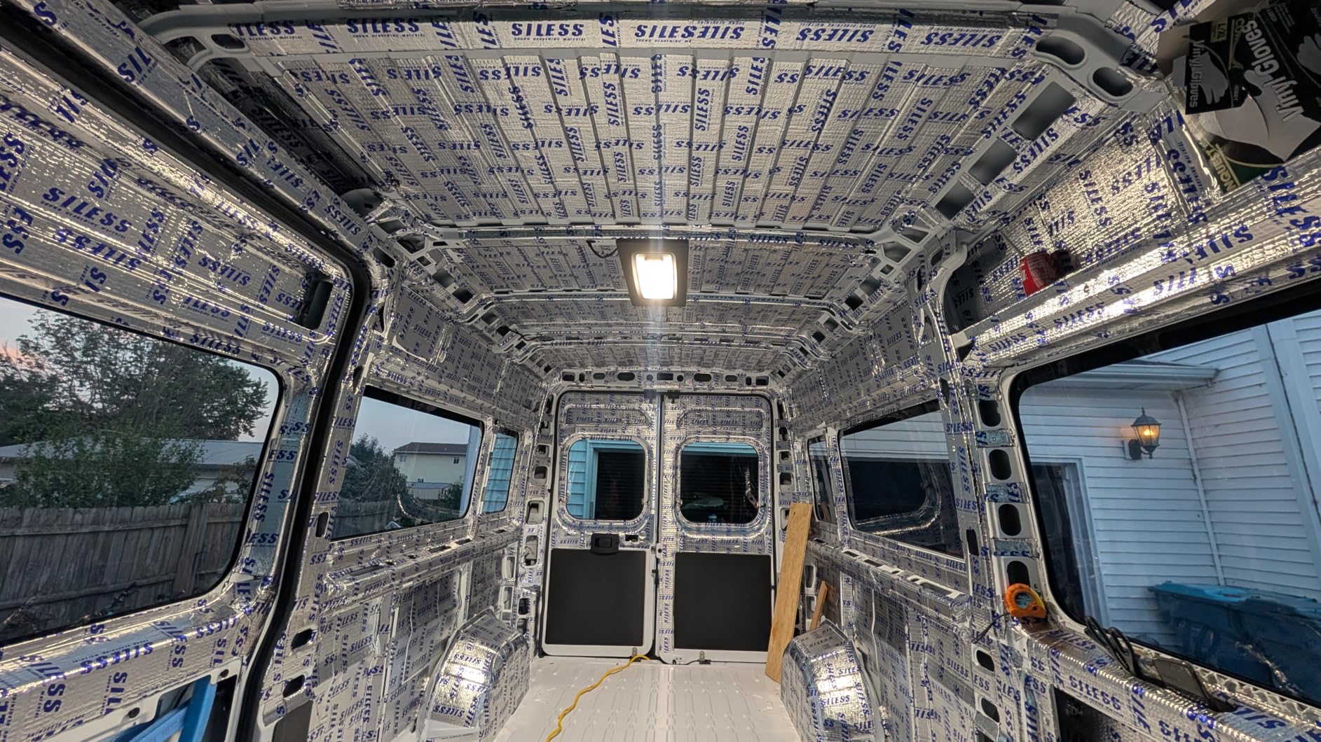 Siless 50 mil (1.3mm) 52 sqft Car Sound Deadening mat - Butyl Automotive Sound Deadener - Noise Insulation and Vibration Dampening Material customer photo 1