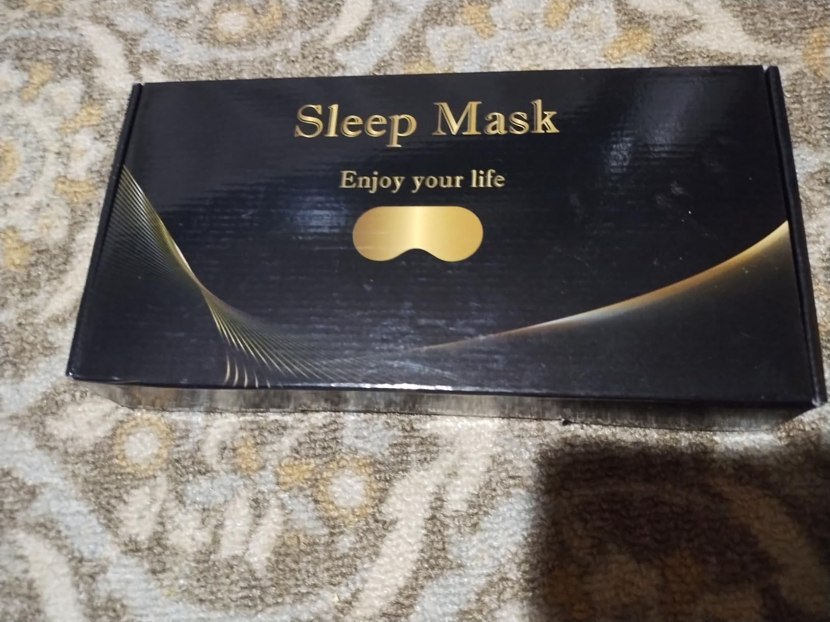 TOPOINT Sleep Mask with Headphones Bluetooth 5.4 Wireless, Sleep Headphones Earphones Earbuds with Microphone HD Speakers Music, Blackout Eye Mask for Sleeping Travel Meditation customer photo 2