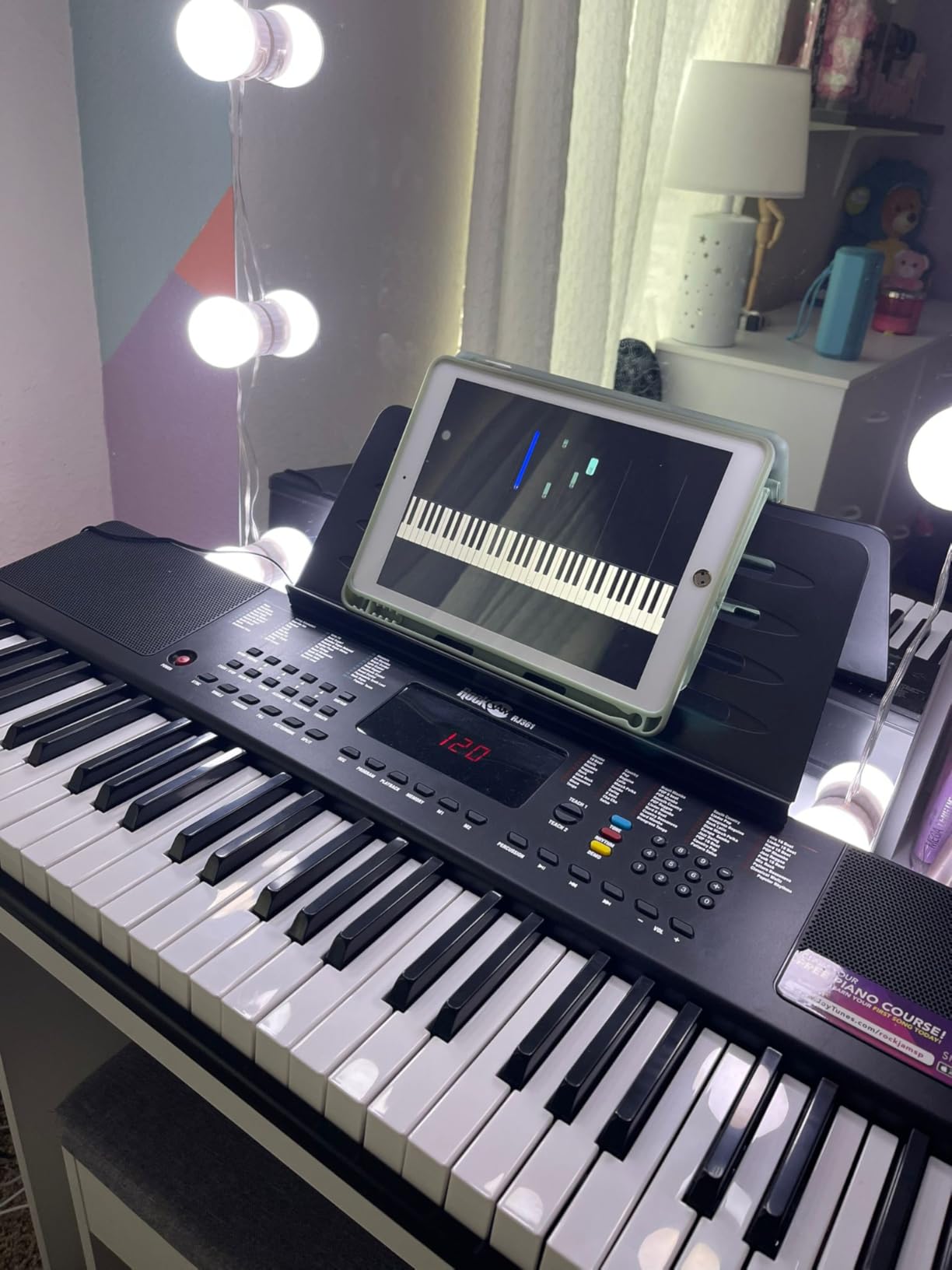RockJam RJ361 61 Key Compact Keyboard Piano for Beginners customer photo 2