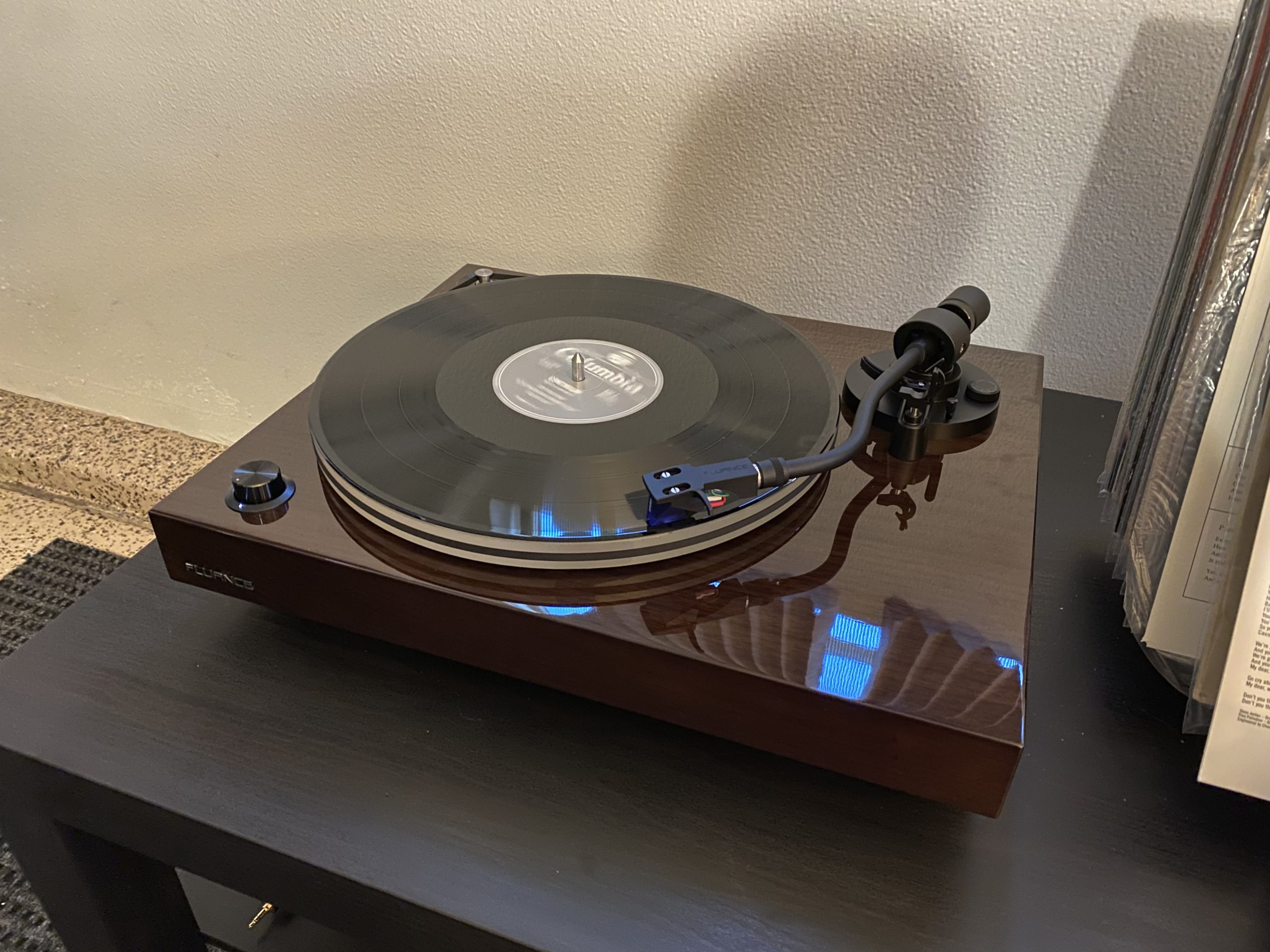 Fluance RT85 Turntable with Ortofon Cartridge, Acrylic Platter, Speed Control, and Vibration Isolation - Walnut customer photo 2