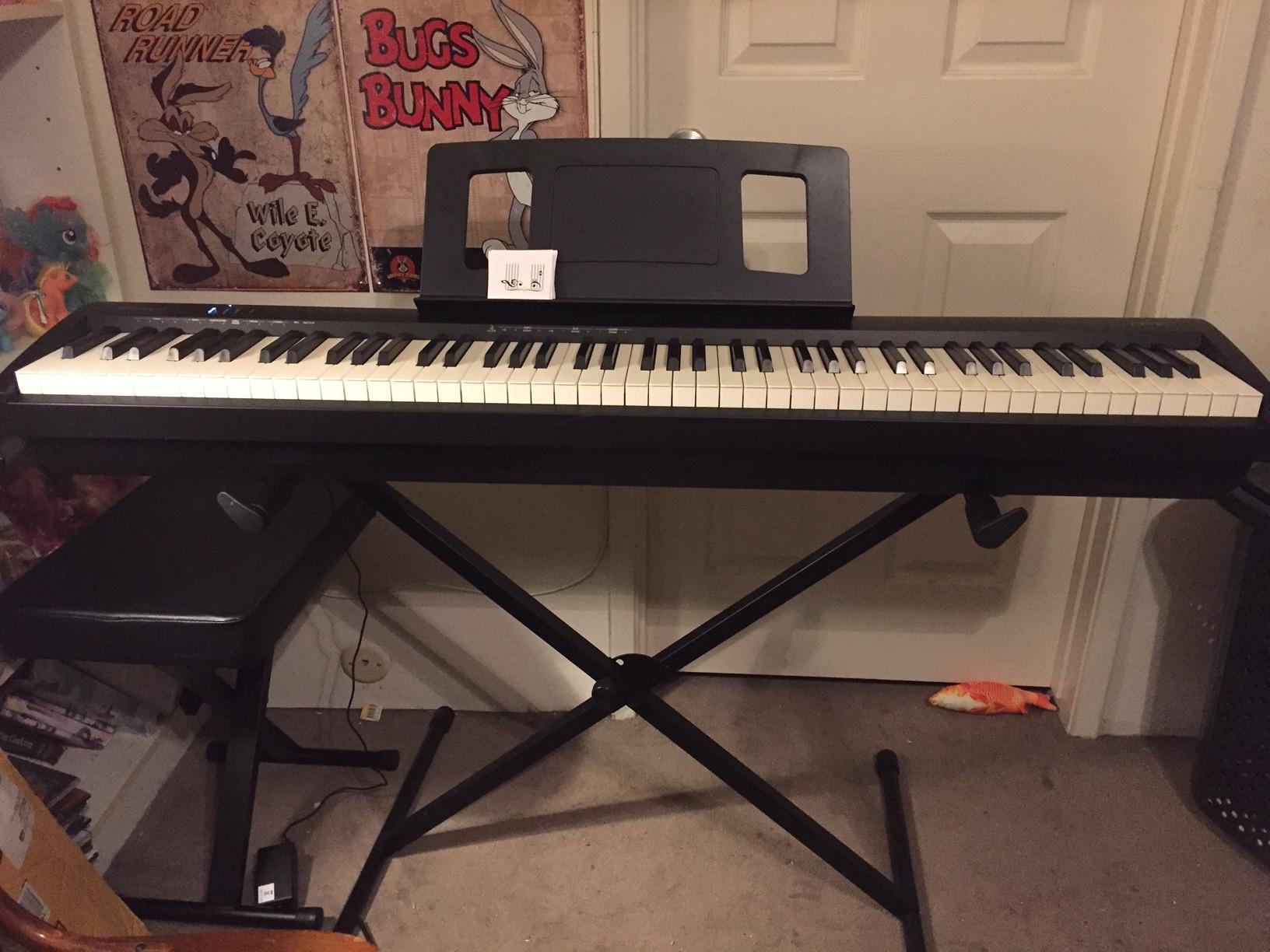 Roland FP-10 Compact 88-Note Digital Piano customer photo 1