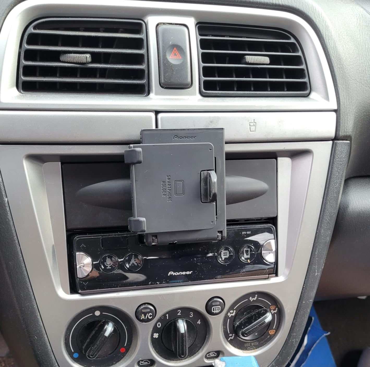 Pioneer SPH-10BT 1-Din Smart Sync Car Stereo with Bluetooth | Smart Sync Receiver, Phone Mount, Color Change, USB, 50W x 4 Output, 13-Band EQ, AM/FM, Front/Rear/SW Selectable RCA Preout customer photo 2