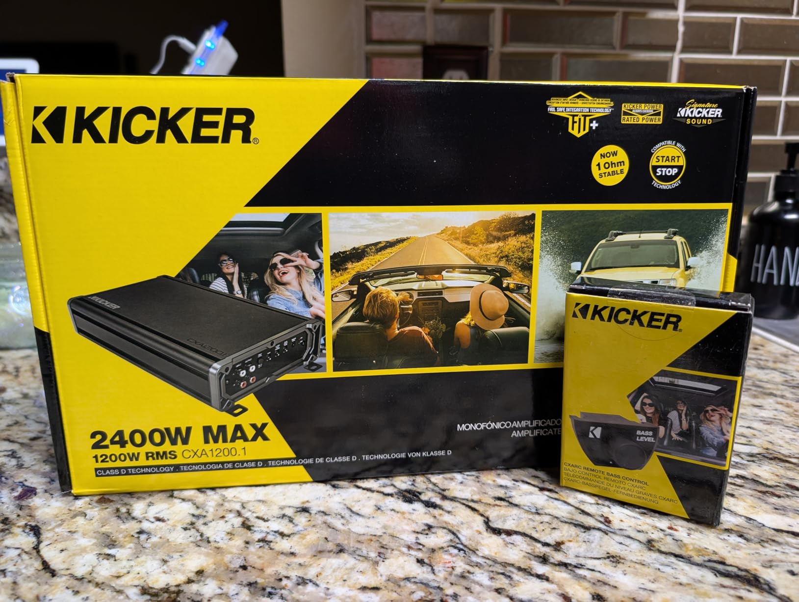 Kicker CX1200.1 1200W Mono D Audio Amplifier, CX Series Bass Power, Monoblock Design for Subs customer photo 1