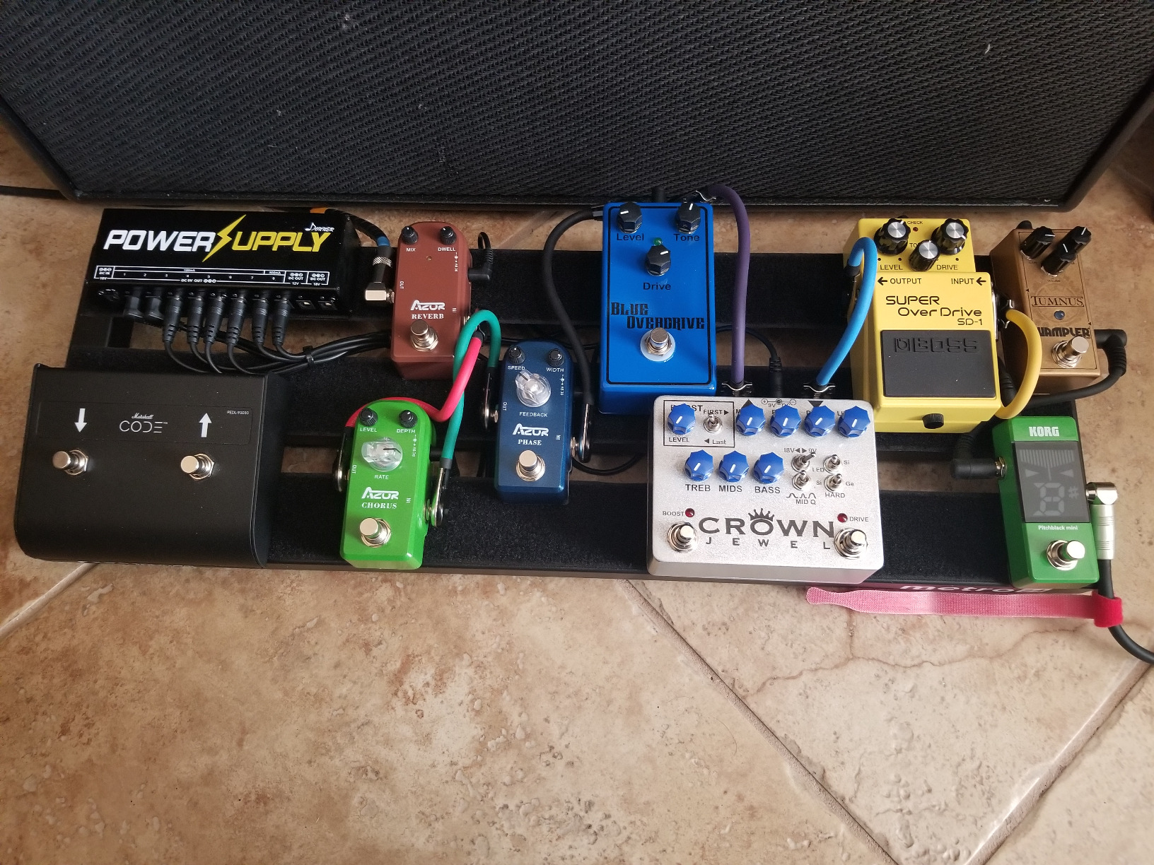 AZOR AP311 Spring Reverb Guitar Effect Pedal with True Bypass Aluminium alloy case customer photo 2
