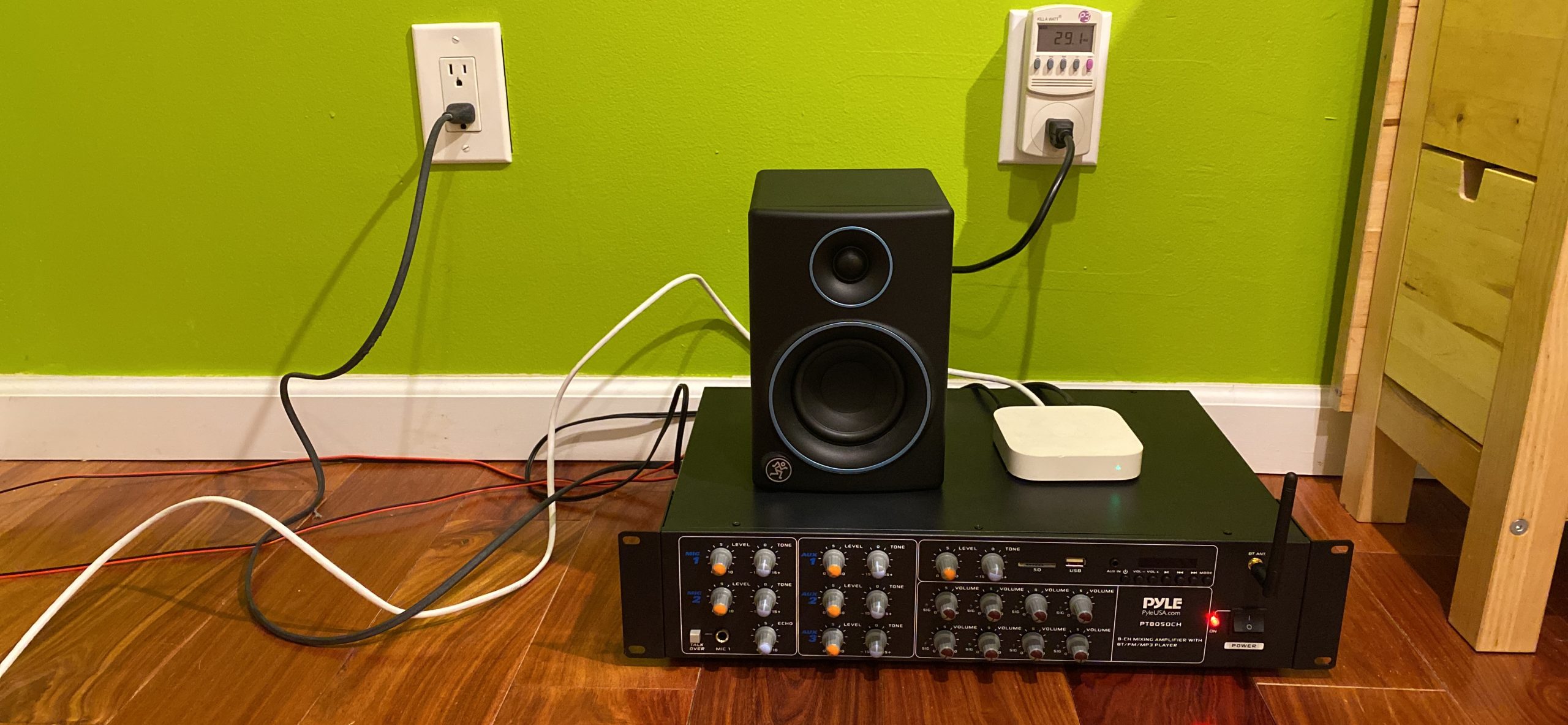 Pyle 8-Channel Wireless Bluetooth Power Amplifier - 4000W - PT8050CH customer photo 2