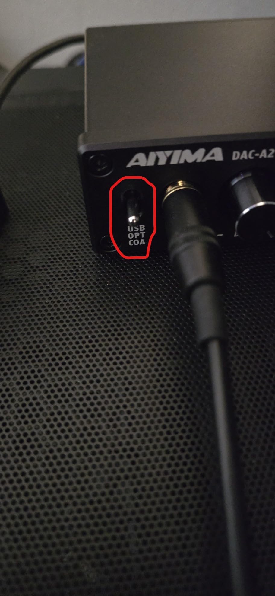AIYIMA DAC-A2 Headphone Amplifier & Desktop DAC for PC, MAC and Gaming | Plug & play 24Bit/192kHz DAC amp. Adds Bass/Treble control & RCA/3.5mm Outputs, USB/Optical/Coaxial Input customer photo 1