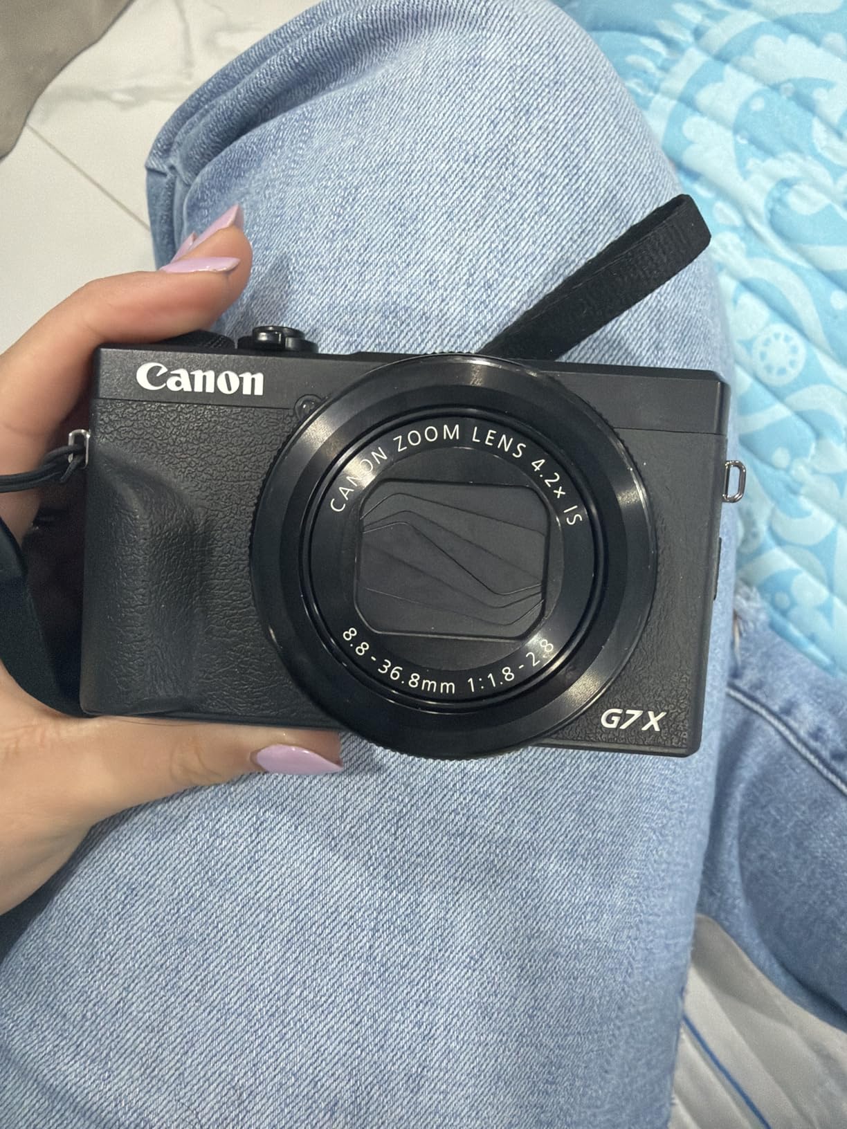 Powershot G7 X Mark III 20.1MP Digital Camera (Silver) | 20.1MP 1.0 CMOS, 4.2x F/1.8-2.8 Lens, 4k/30p Video, 3.0 Tilt Touchscreen, WI-FI and Bluetooth customer photo 2