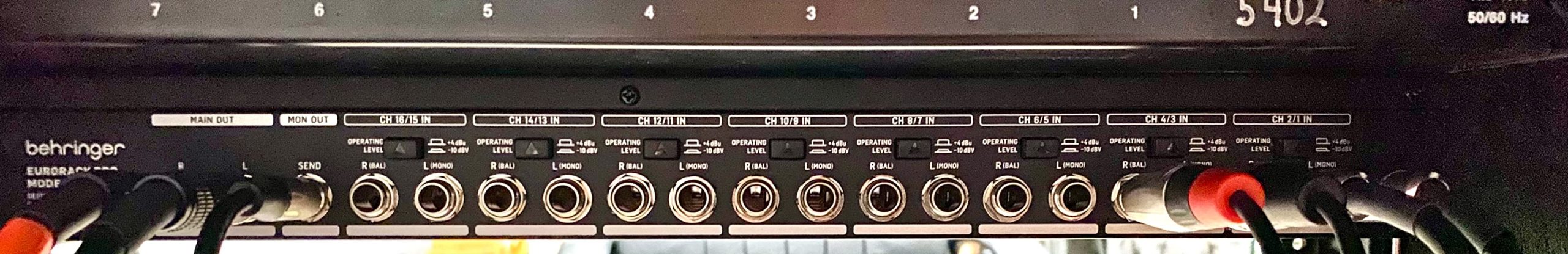 Behringer EURORACK PRO RX1602 V2 Professional Multi-Purpose 16-Input Ultra-Low Noise Line Mixer customer photo 2