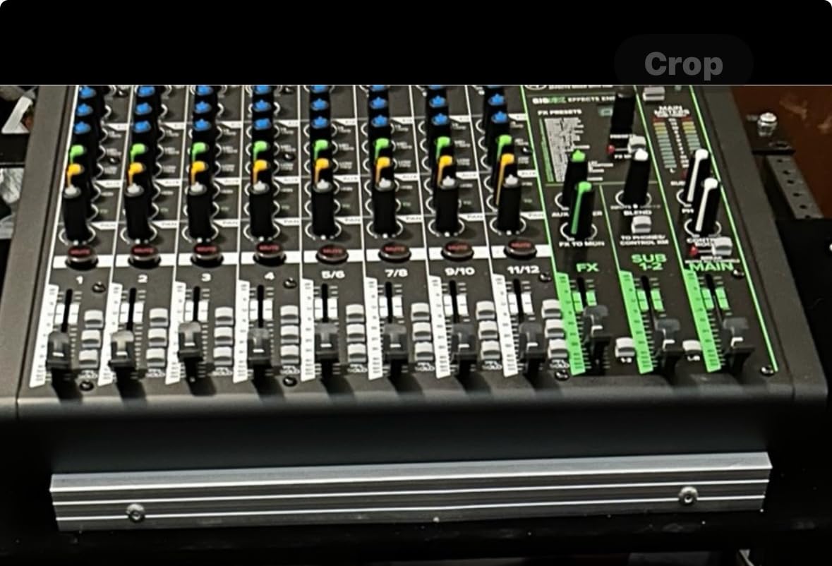 Mackie ProFX12v3 12-channel Analog Mixer with USB, Onyx Mic Preamps and GigFX Effects Engine customer photo 1