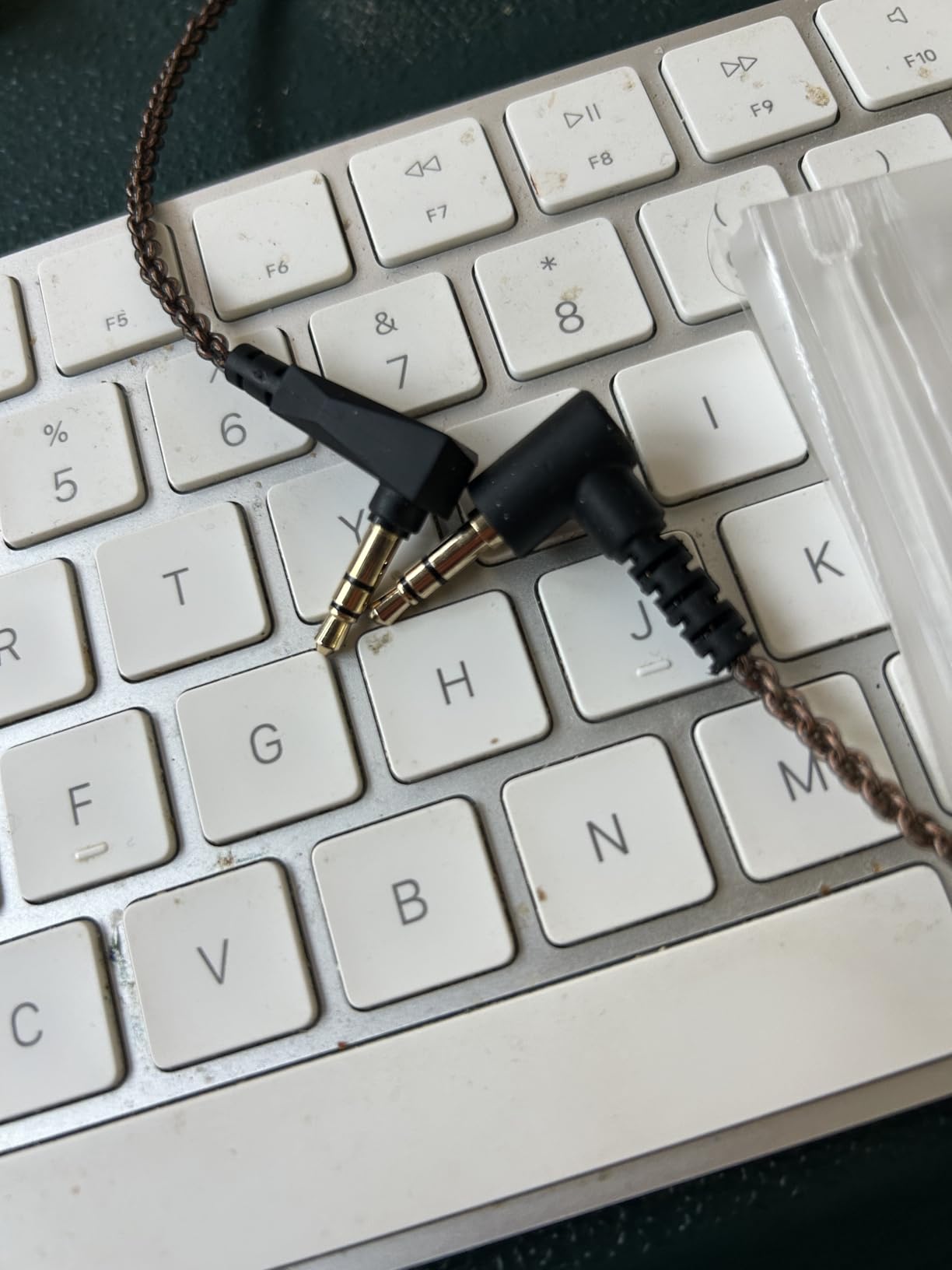 KZ CCA 2PIN IEM Earphone Cable, 4 Core High-Purity Copper Twisted IEMs Replacement Cable, Earbud Headphone Replacement Copper Extension Cable for KZ ZST ZSTX EDX ES4 AS10 CCA C10 C16 TRN V80 V90 customer photo 2