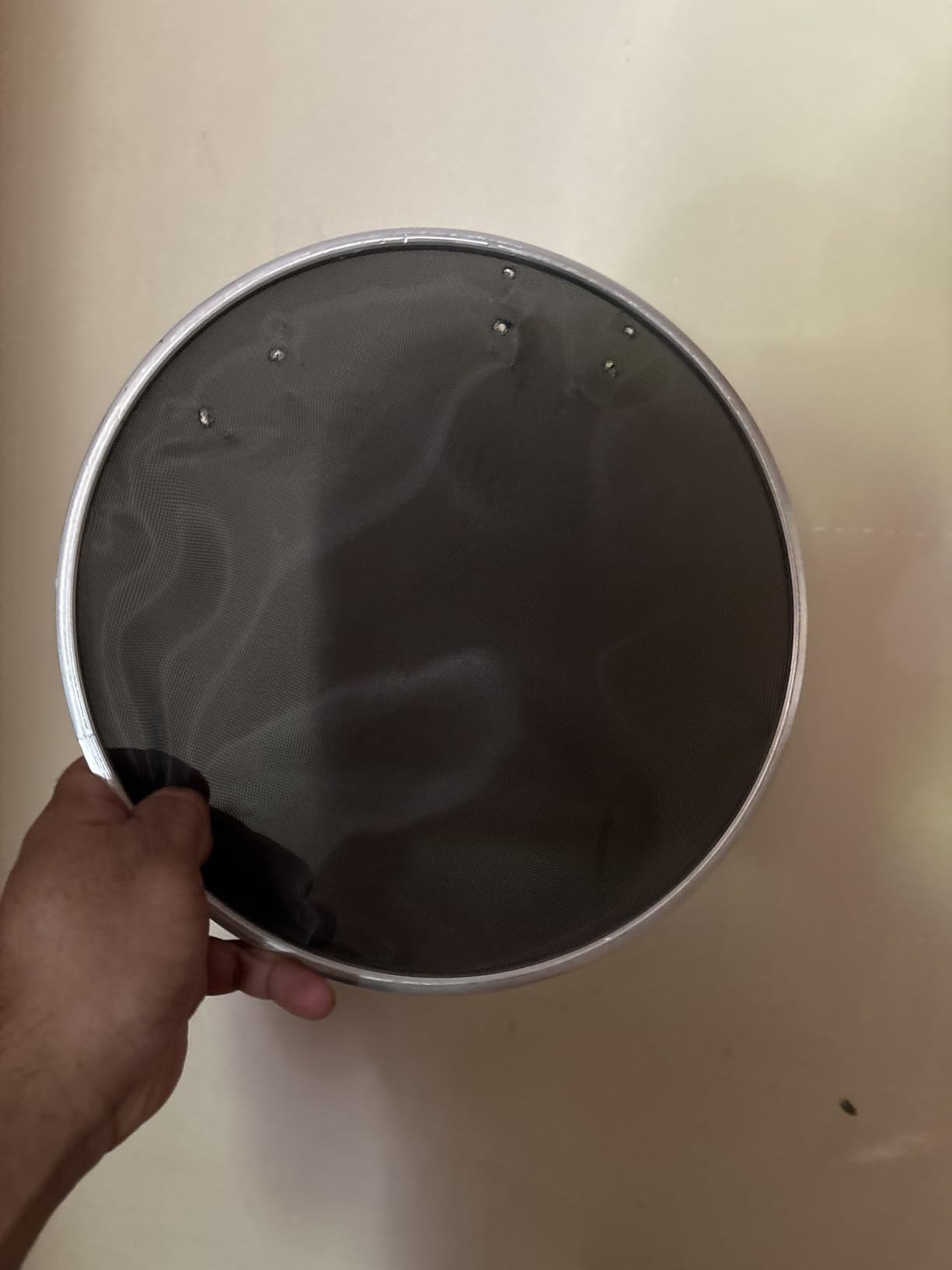 Mesh Drum Head 2Pcs 2ply Mesh Drum Head Skin Black 10inch Percussion Instrument Parts Black customer photo 1